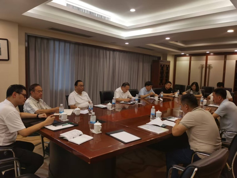 杭州市上城区司法局 就田招龙会长建议专程来会答复